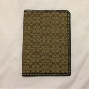 Coach Passport Cover